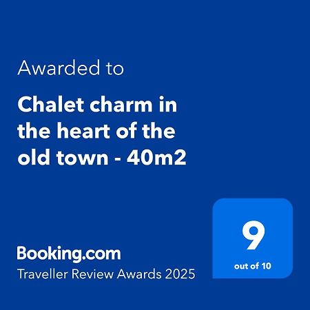 Chalet Charm In The Heart Of The Old Town آنسي المظهر الخارجي الصورة