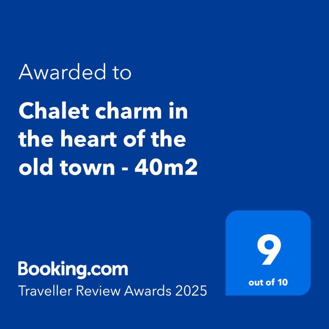Chalet Charm In The Heart Of The Old Town آنسي المظهر الخارجي الصورة
